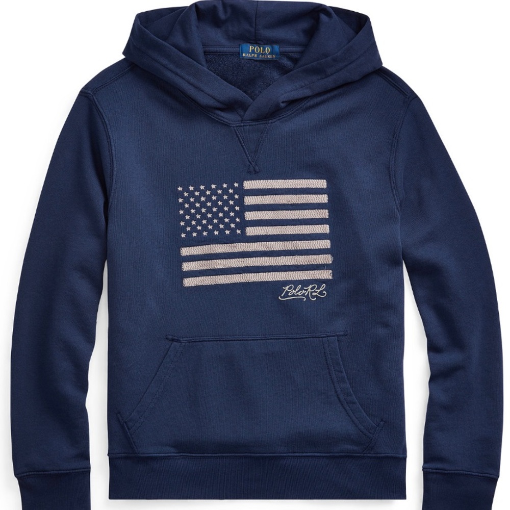 Polo Ralph Lauren Embroidered Cotton Hoodie